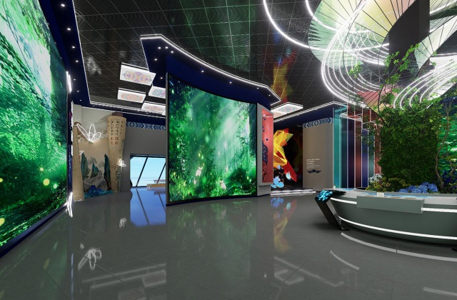 苗繡文化體驗(yàn)中心設(shè)計效果圖